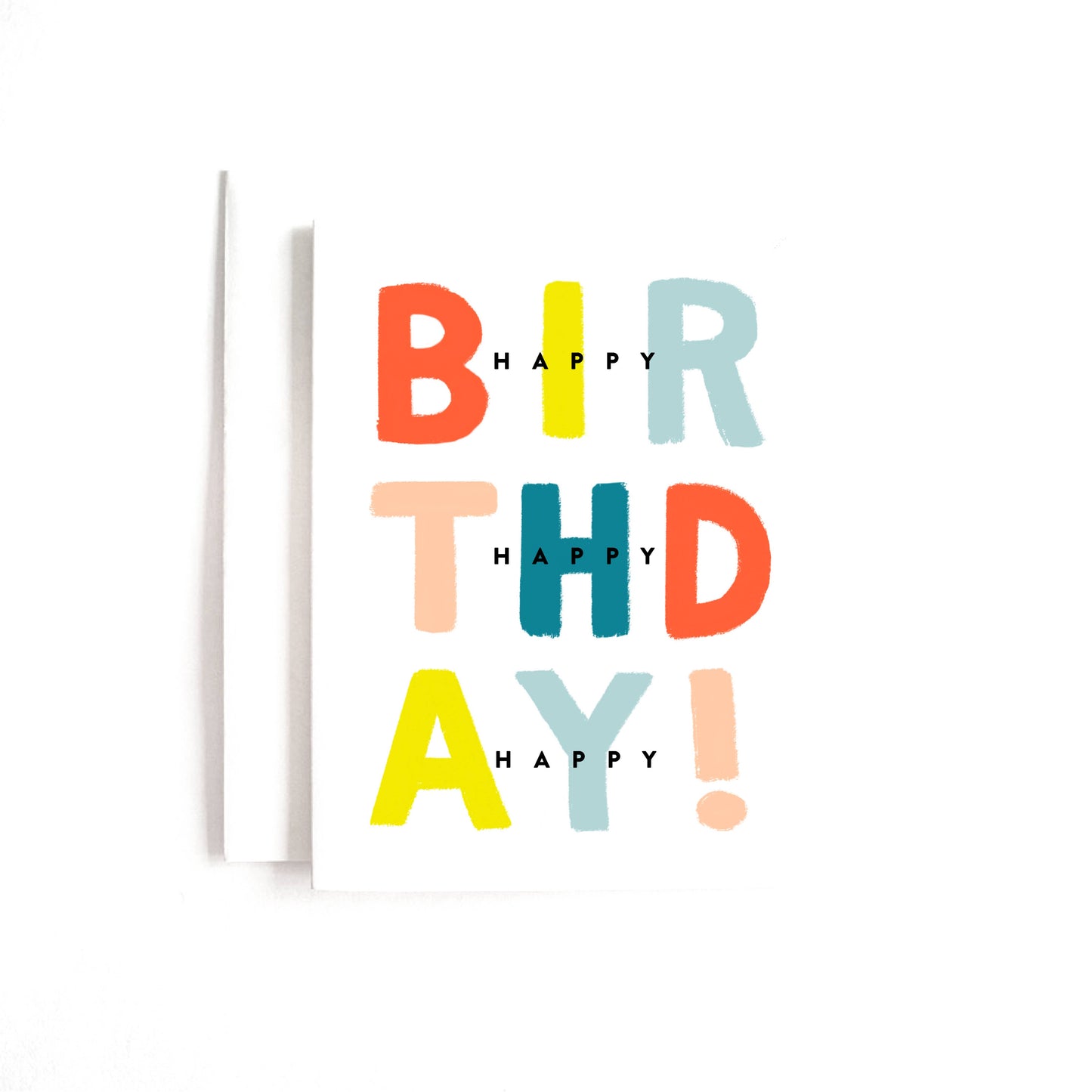 Happy Happy Happy Birthday Card