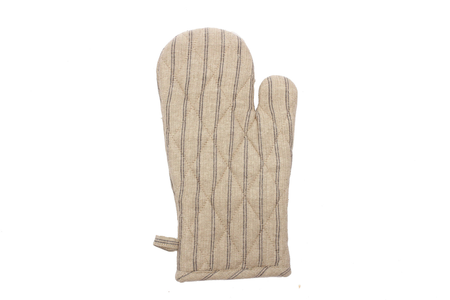 Oven Gloves Provincial Stripe in Dark Slate