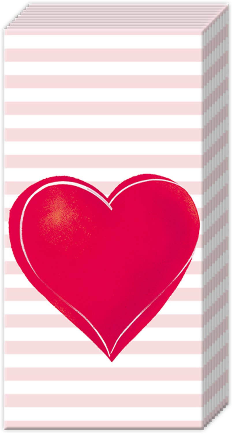 Pocket Tissues Pack of 10 All You Need Is Love Valentine