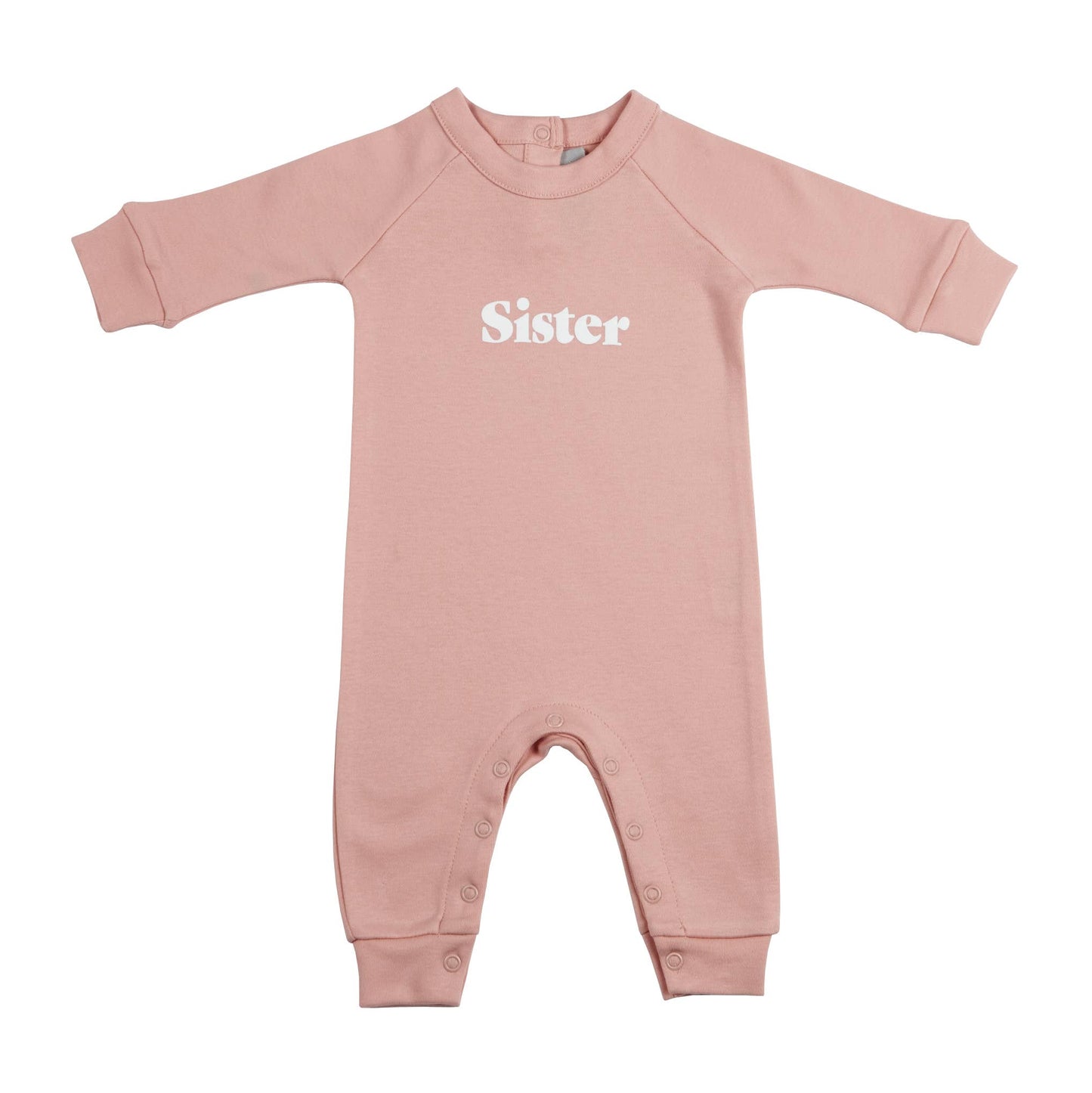 Faded Blush 'Sister' All-in-One…6-12mo