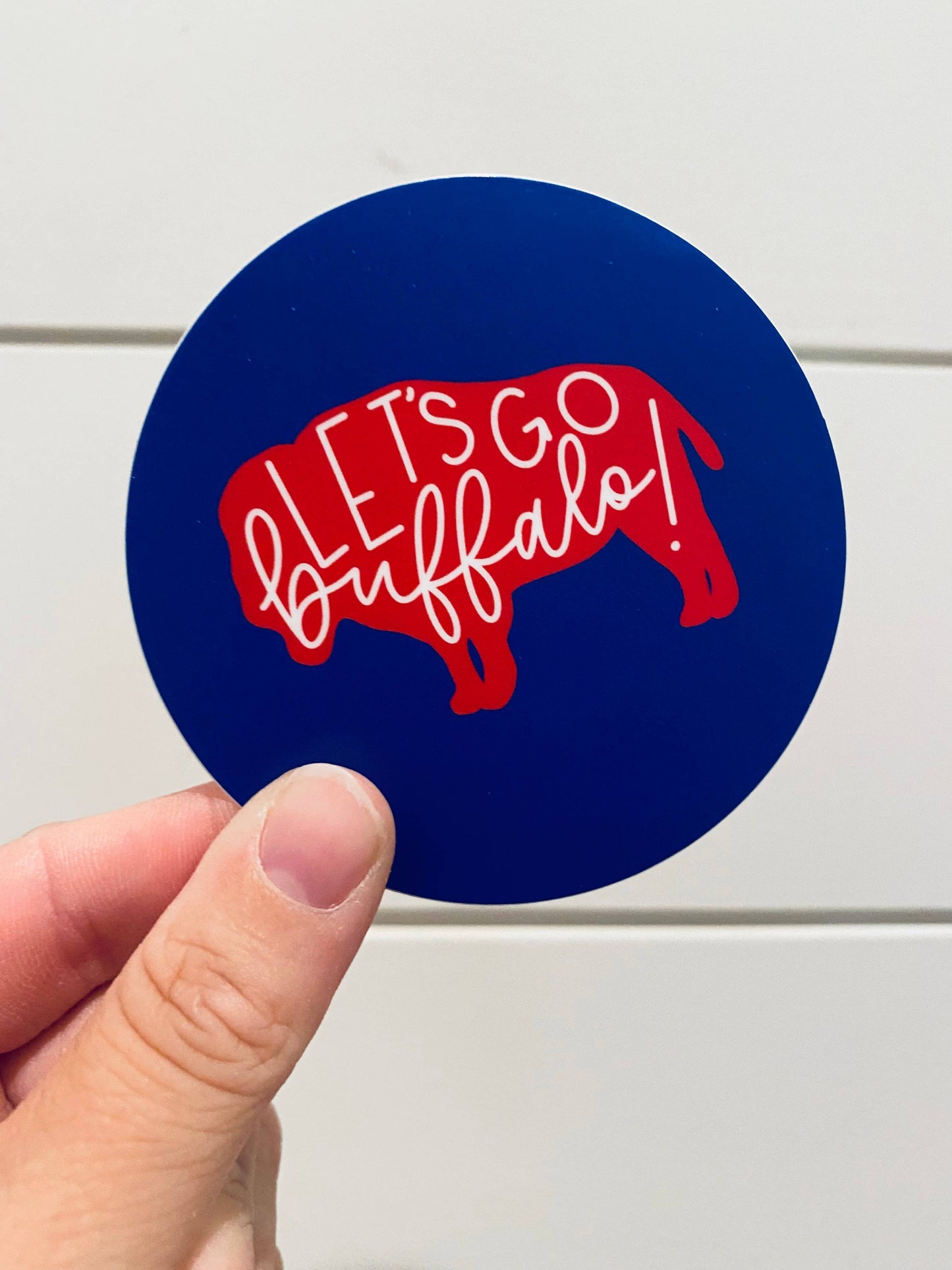 Let's Go Buffalo Sticker