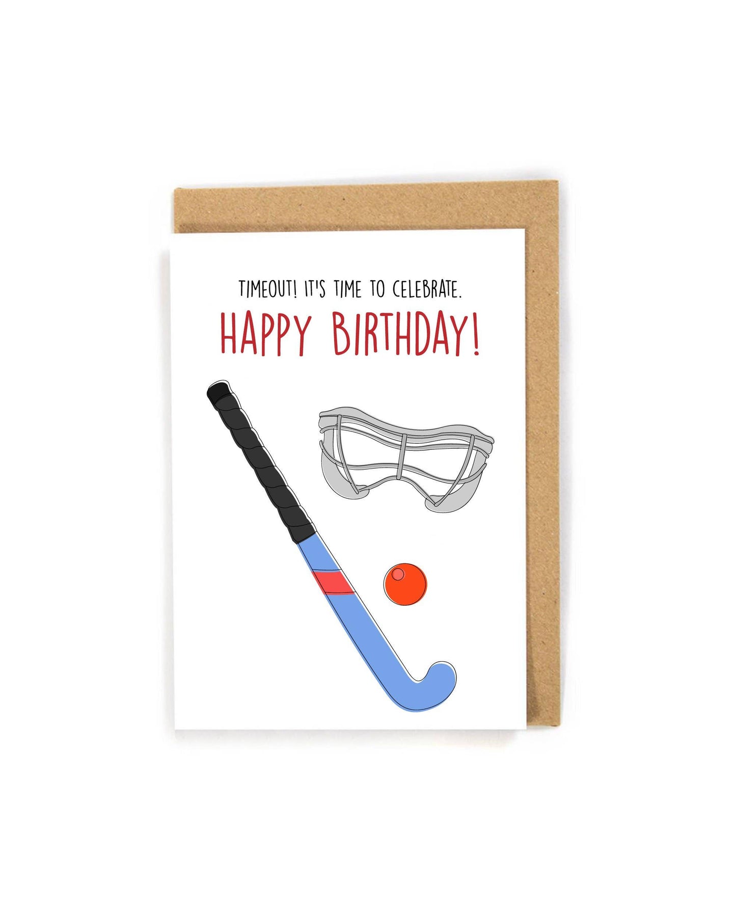 Densen Design Timeout It’s Time to Celebrate Happy Birthday card