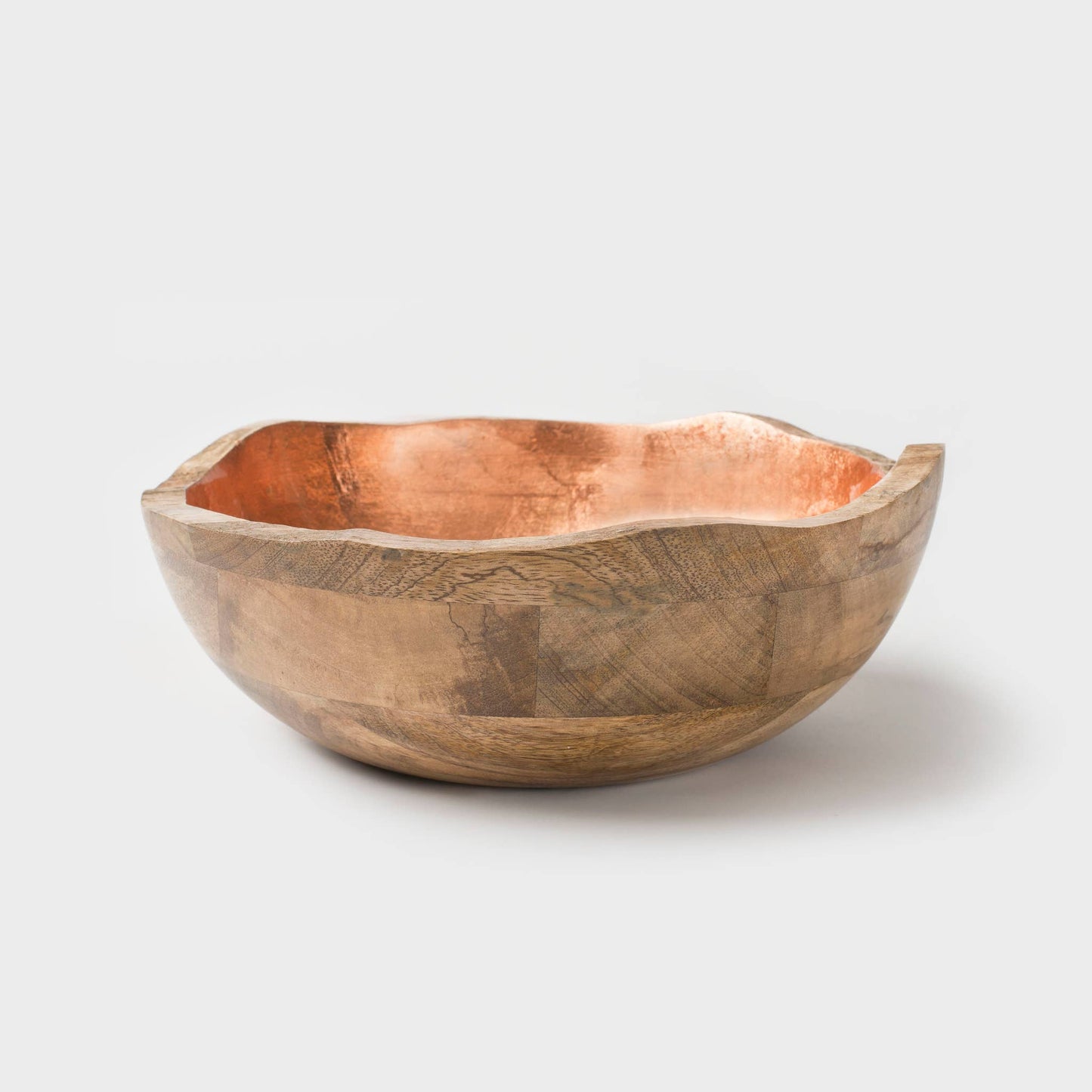 Gilded Organic Edge Bowls in Copper…medium