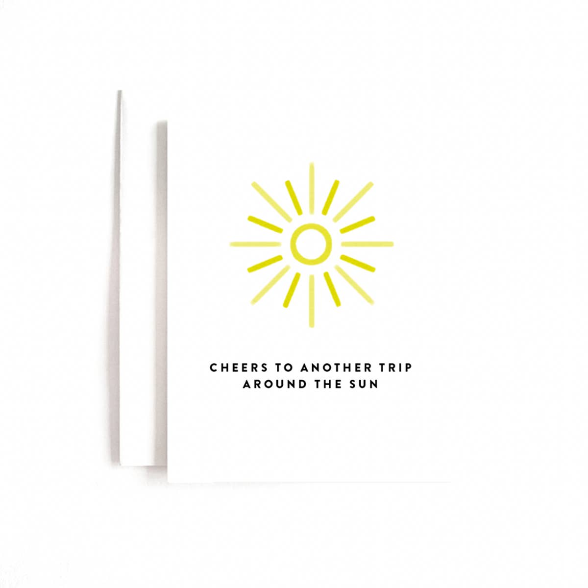 Around the Sun Birthday Card