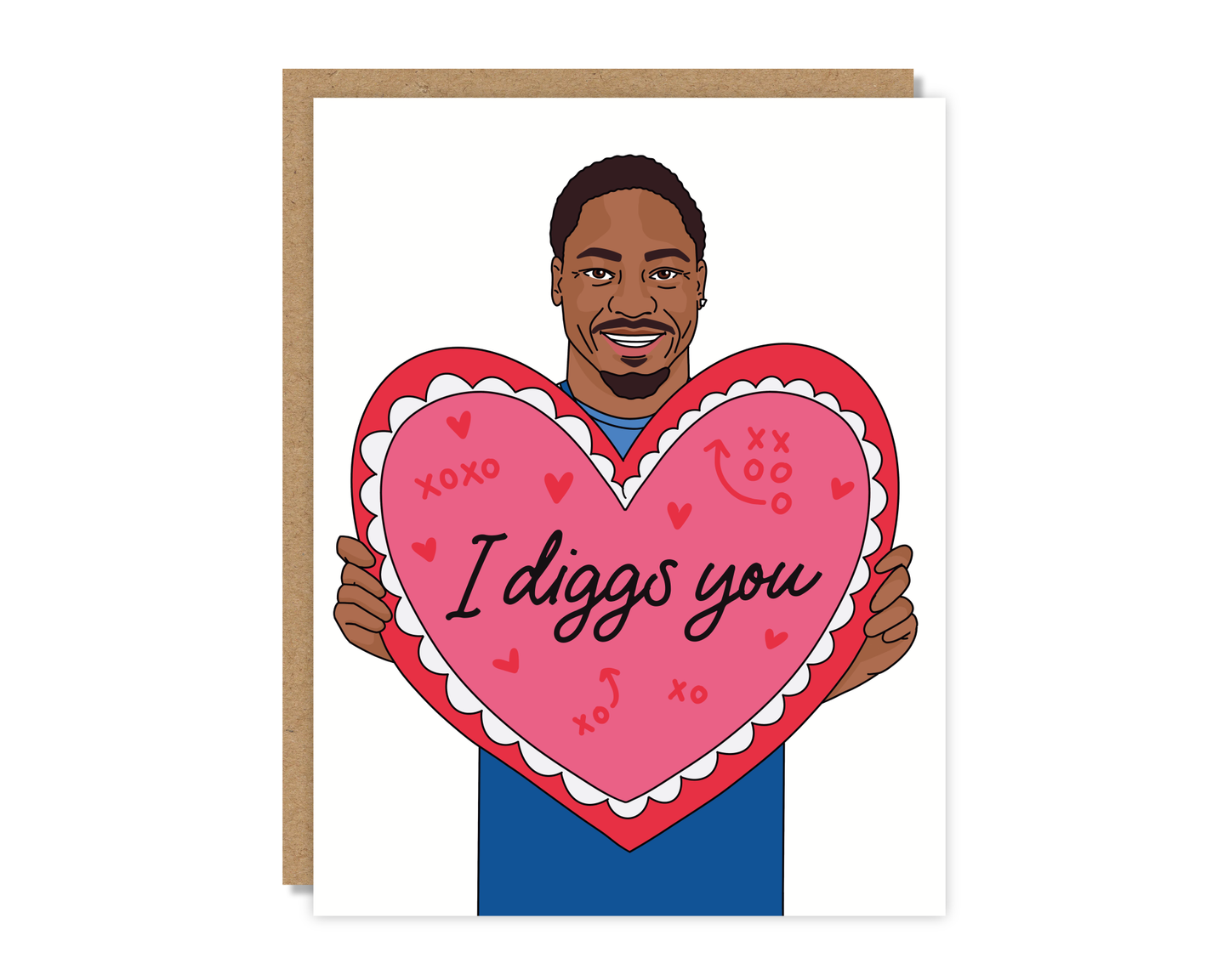 I Diggs You Stefon Diggs Buffalo Bills Card