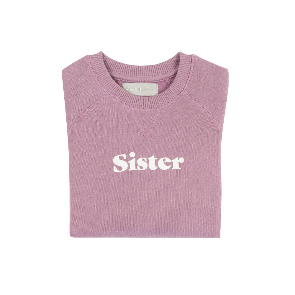 Violet 'SISTER Sweatshirt…2 year