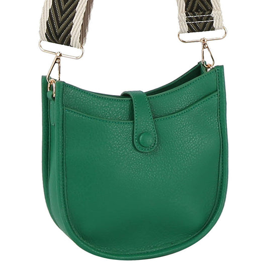 CROSSBODY BAG: Emerald / ONE SIZE