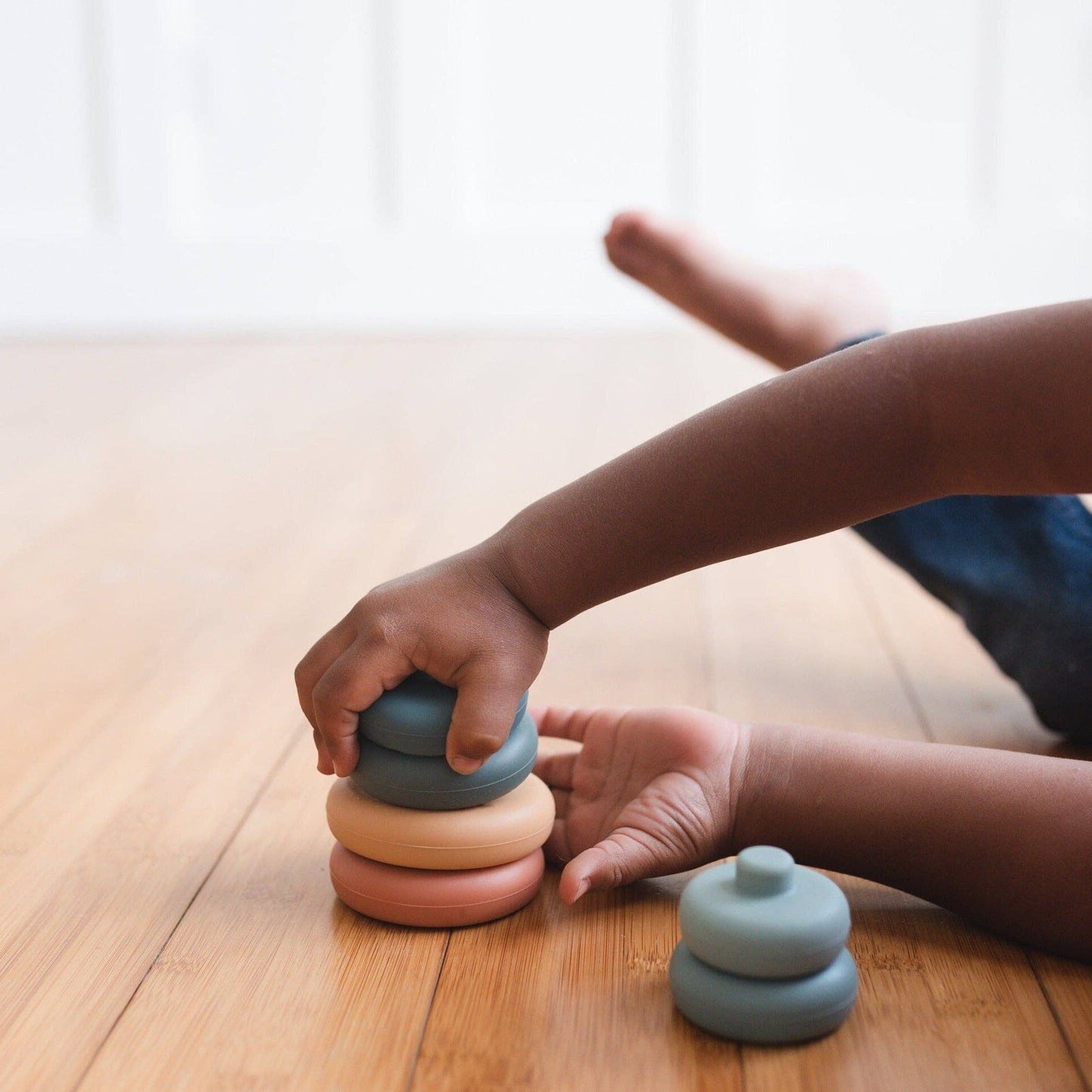 Round Silicone Stacking Toy