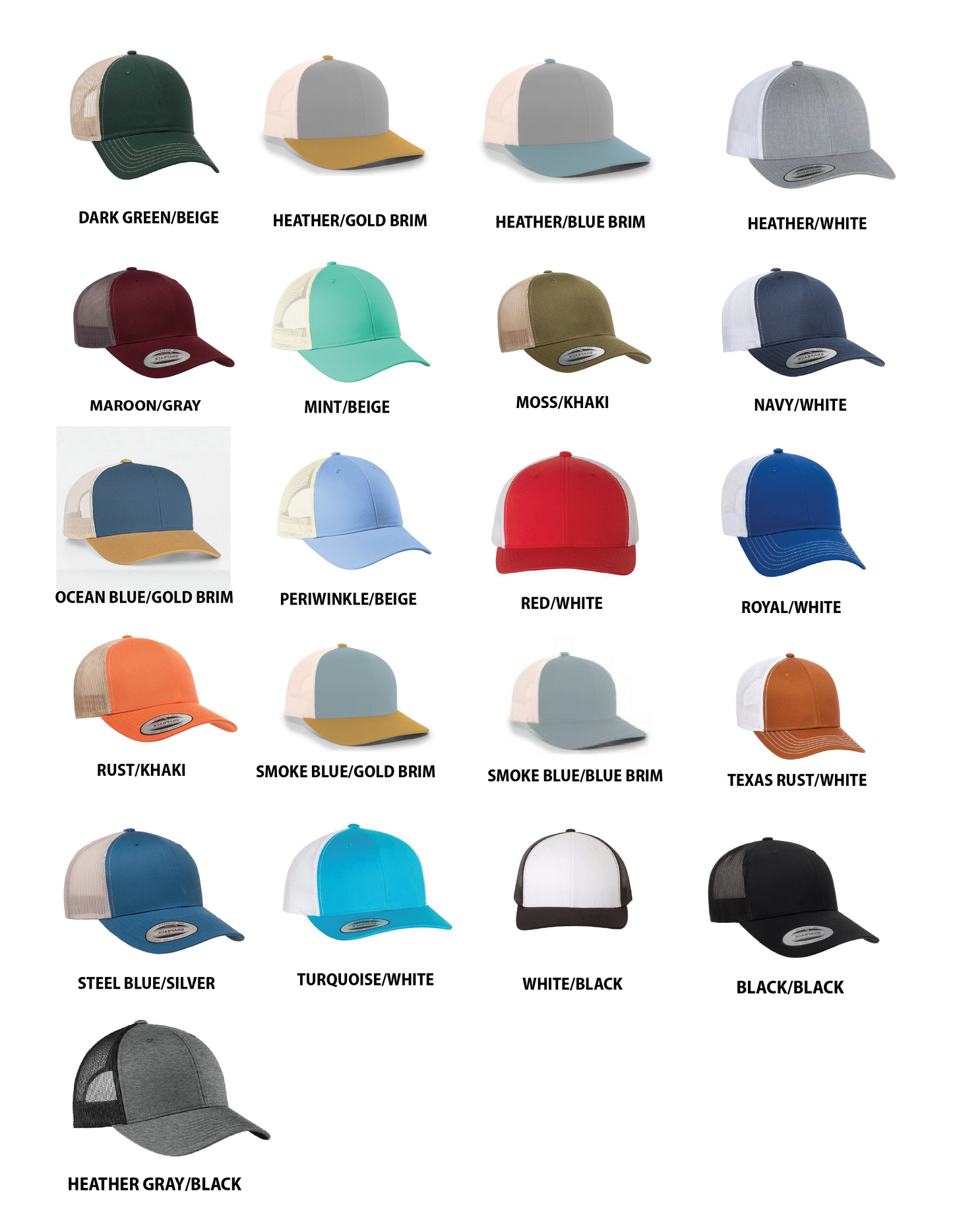 Retro Wave - Leather Patch Hat: Black/White Mesh…Keuka lake