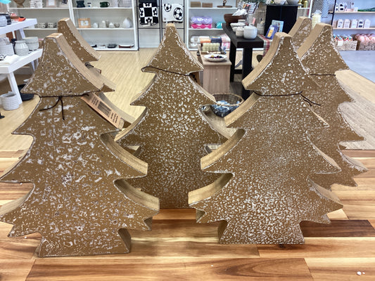 Gold distressed tree