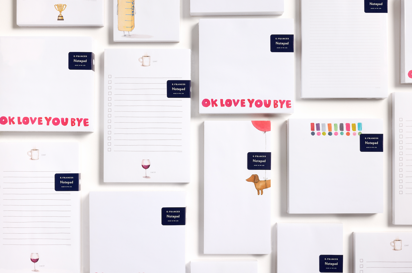 Happy Dots Exclamation Chunky Notepad – *New Size*