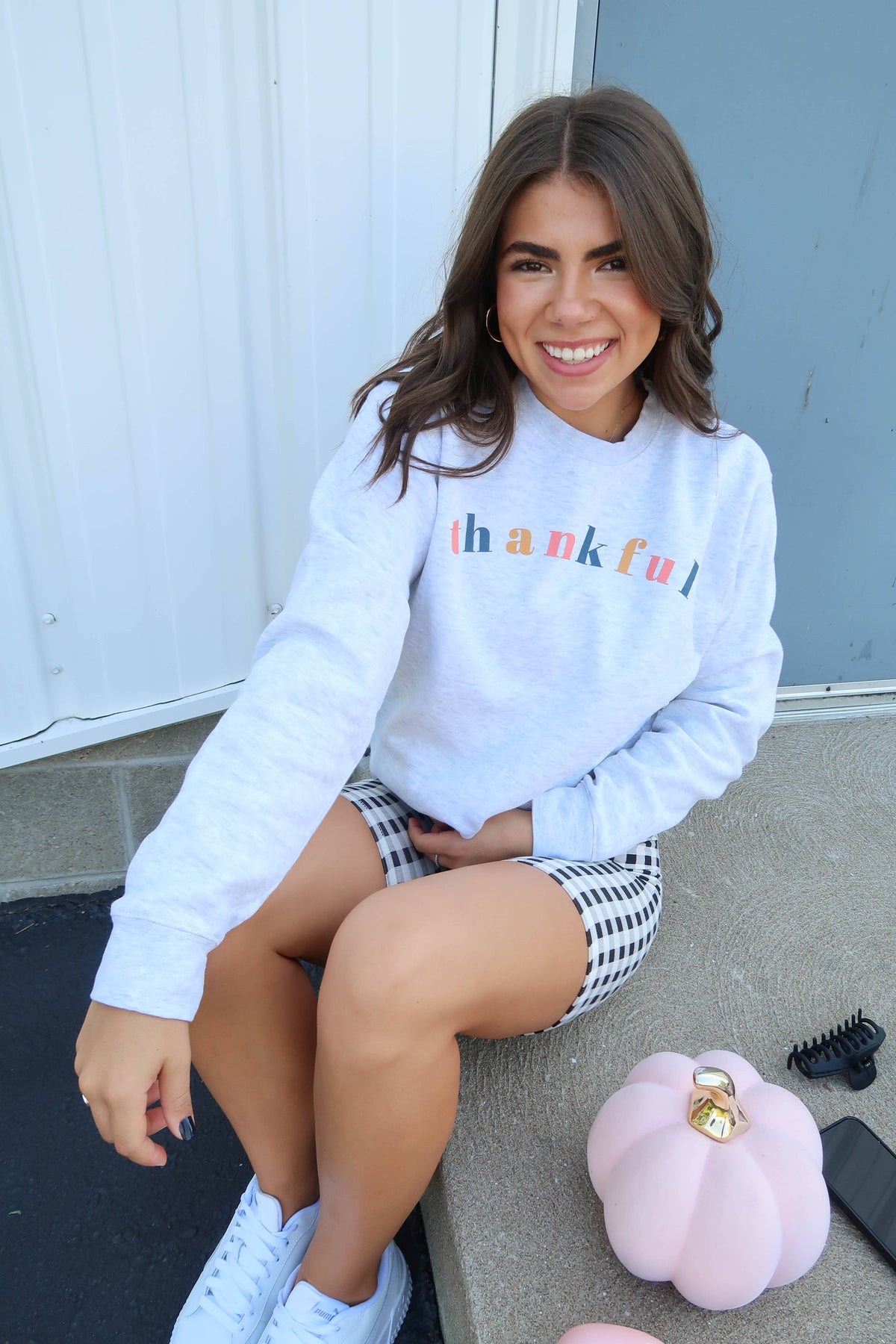 Thankful Crewneck: Medium