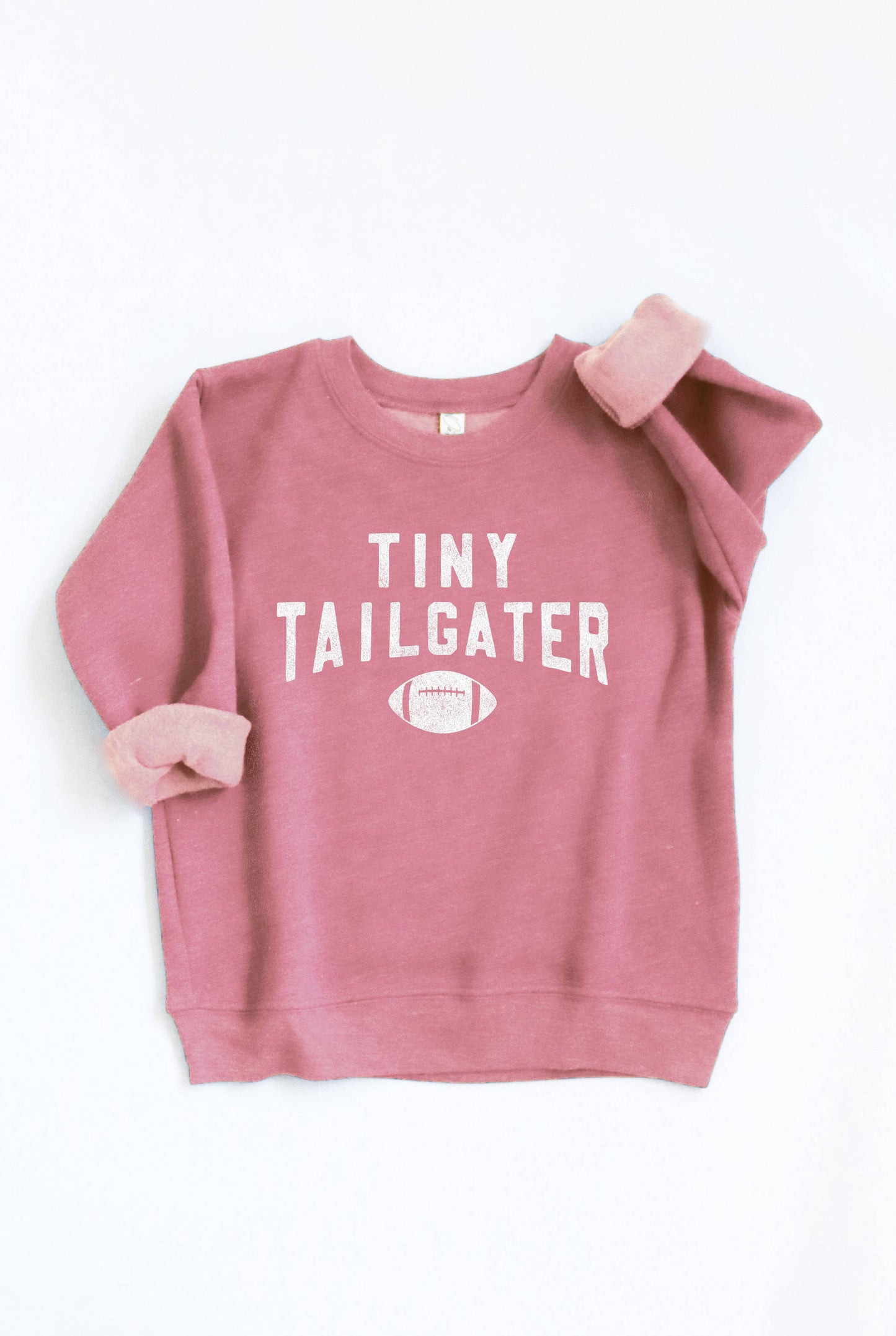 TINY TAILGATER Sweatshirt: ROYAL blue/ 2T