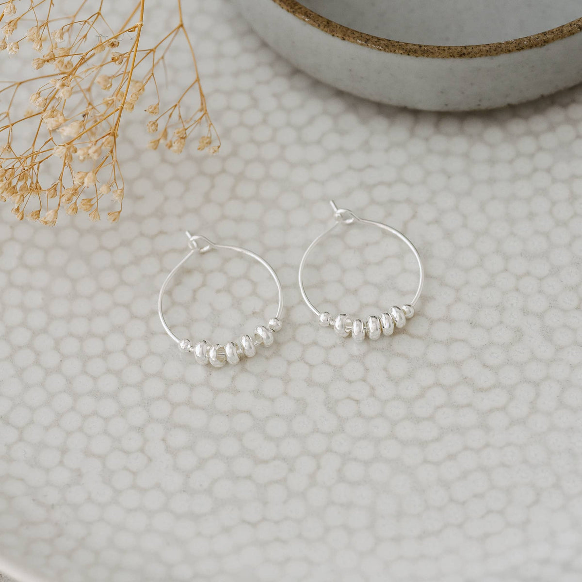 Callie Hoops: Silver