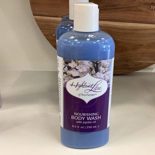 Lilac body wash