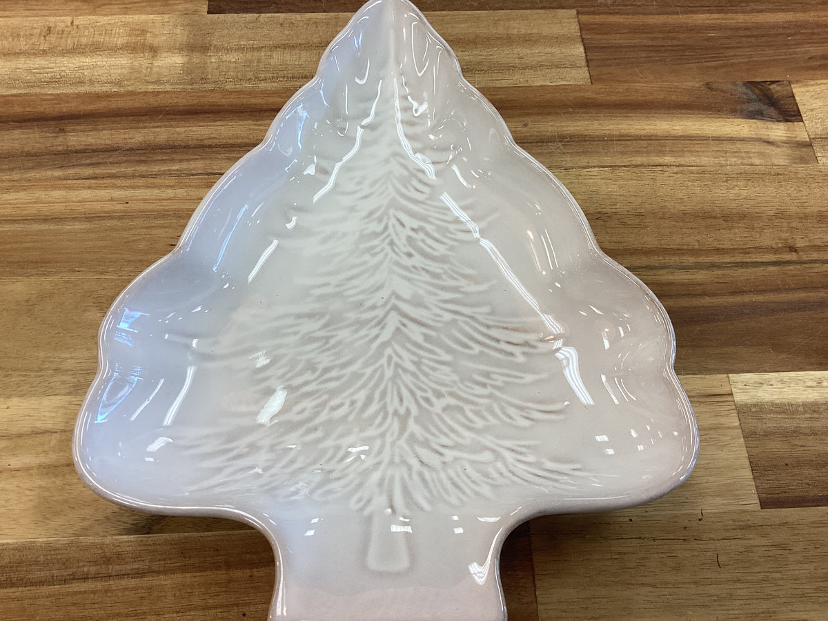 Tree shaped plate with tree