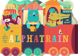 Alphatrain - Illustrated Alphabet Kids Book