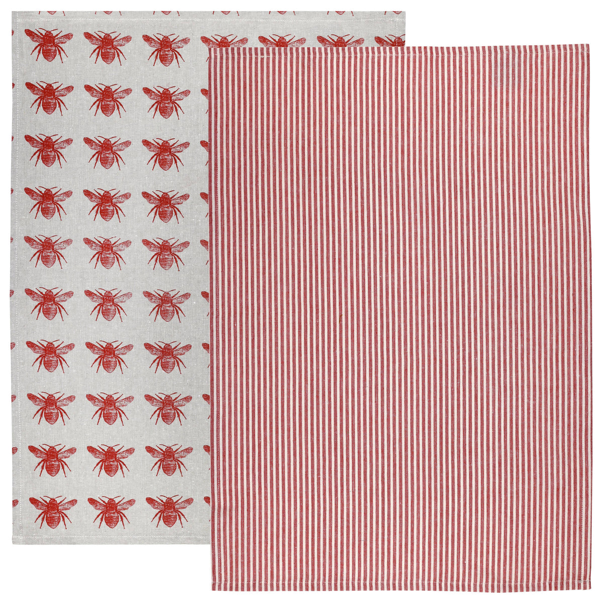 Terra Cotta Honey Bee Tea Towel Pack