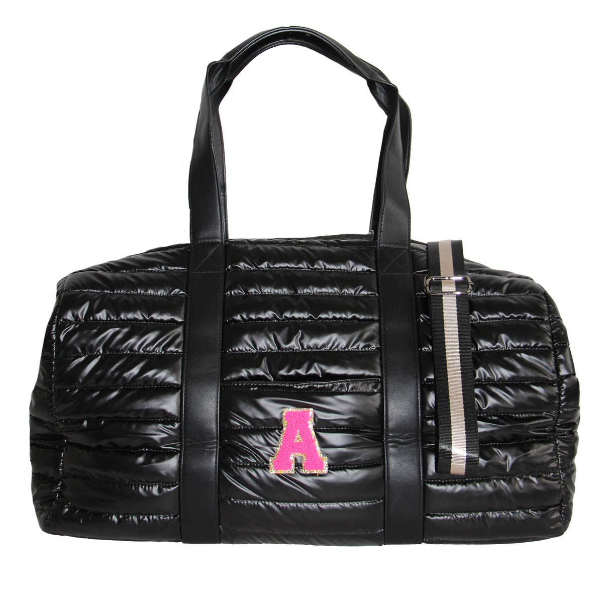 The Cassie Weekender Puffer Black