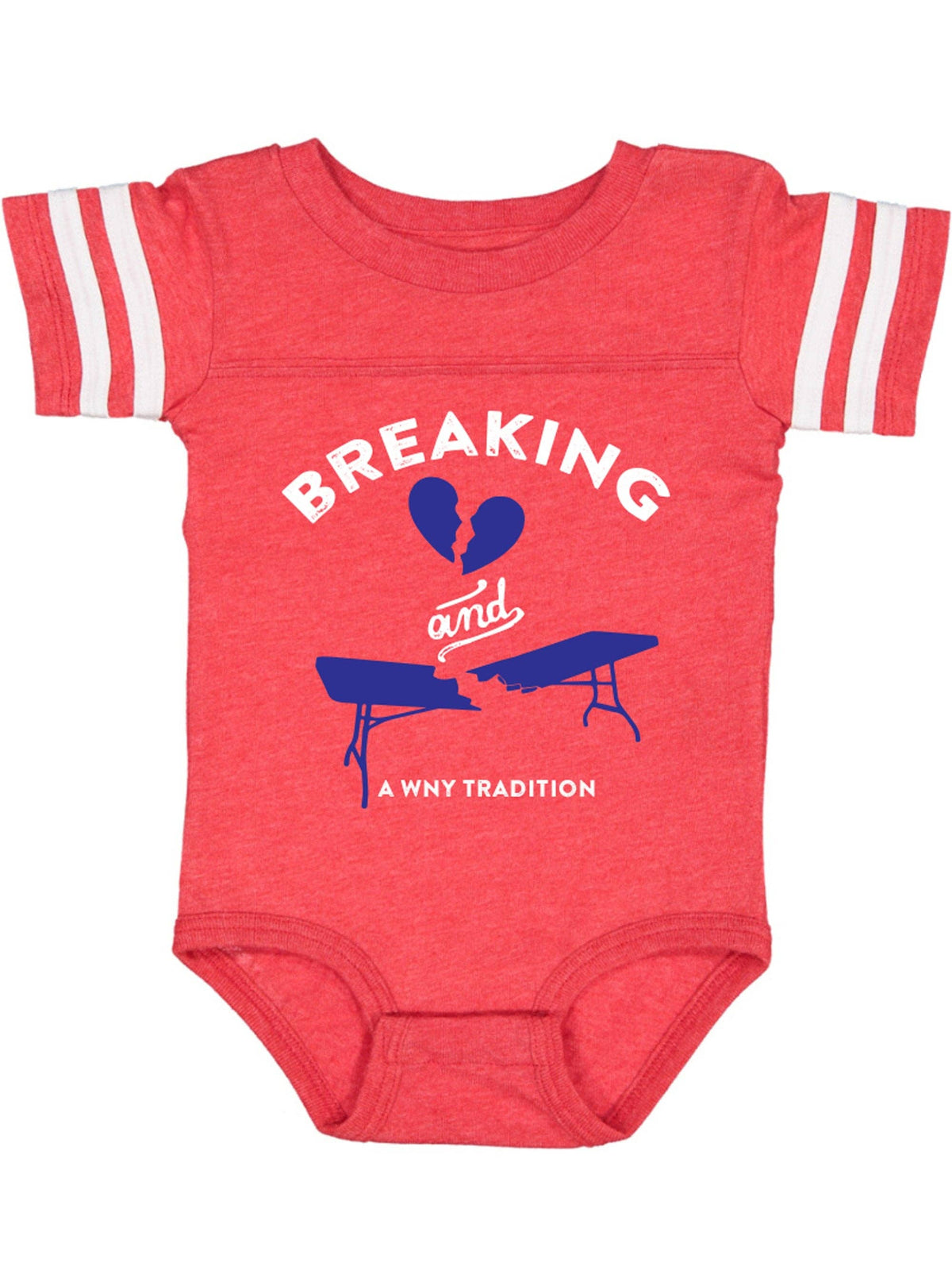 Breaking Hearts and Tables Bills Baby: Blue / 6M Bodysuit