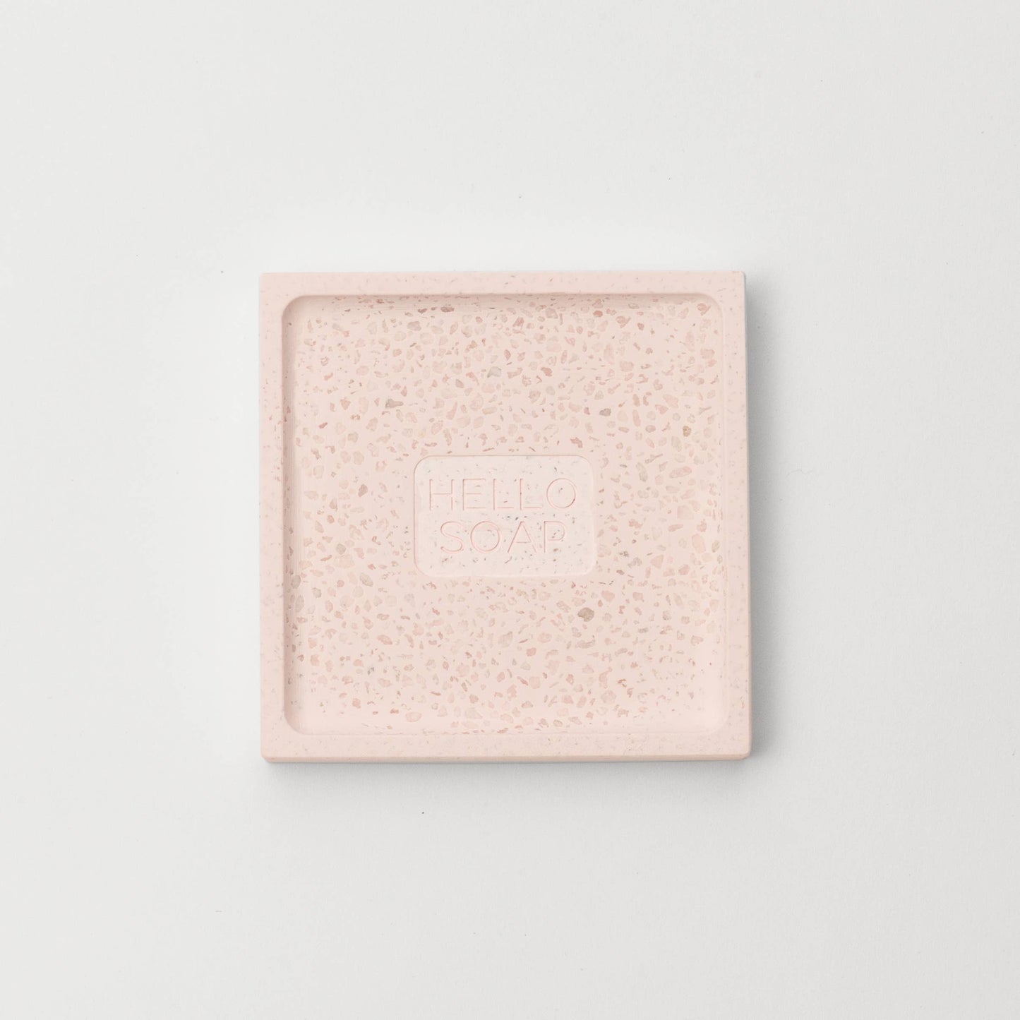 Kalastyle Home "Hello Soap" Pink Diatomite Soap Dish