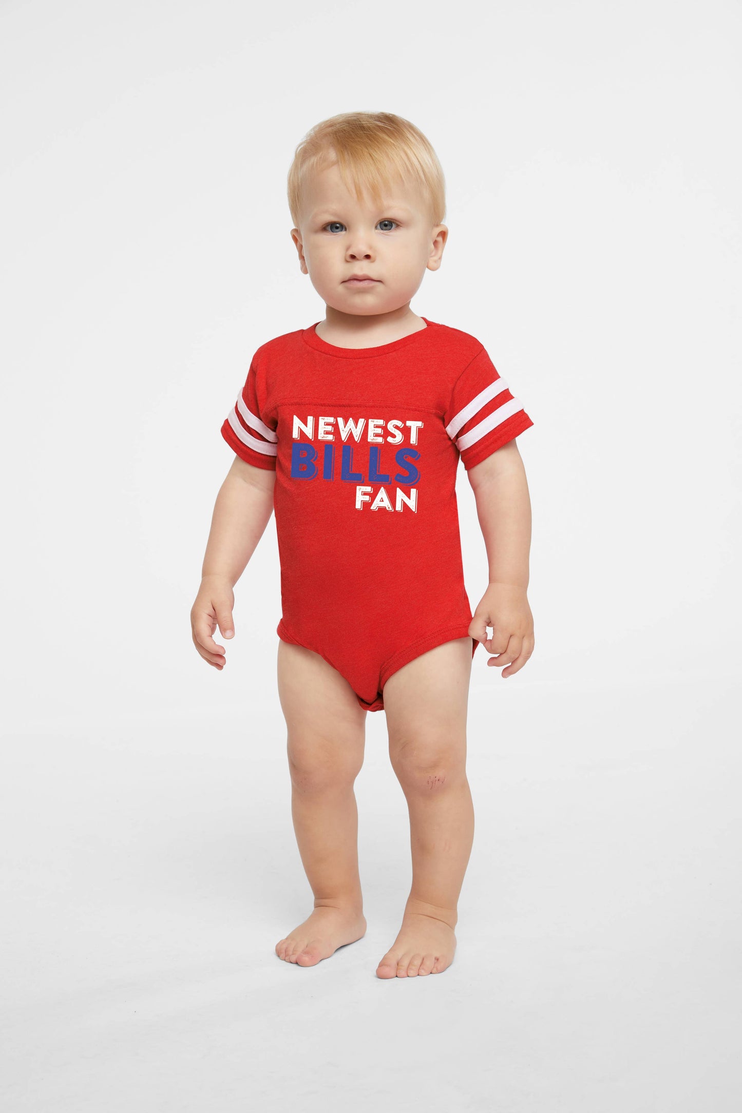 Buffalo Baby Bodysuit Newest Bills Fan: Blue / 6 MONTHS