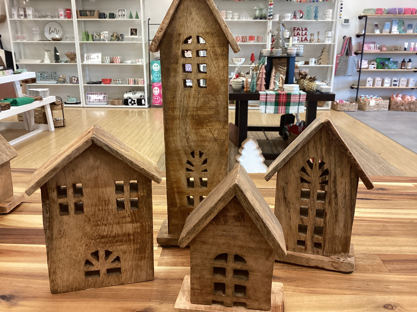 Wood house, tall