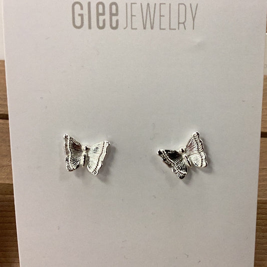 Glee Mariposa studs silver