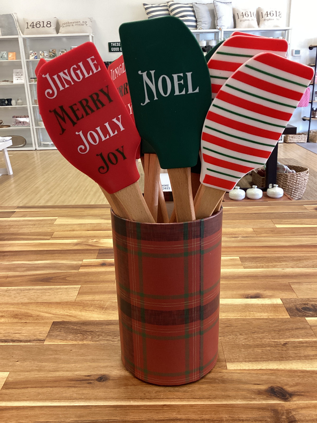 Christmas spatulas