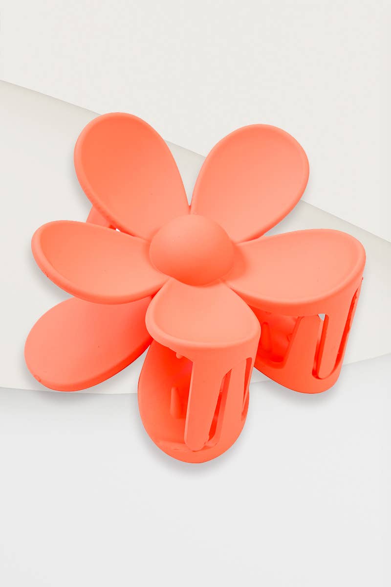 ....42POPS FLOWER HAIR CLAW HAIR CLIP Open pack: OS / GREEN-157780