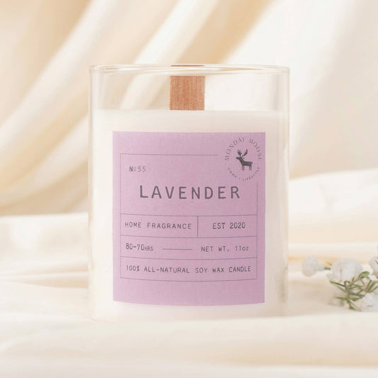 Sun Candle N. 55 (Lavender, 11 oz.)