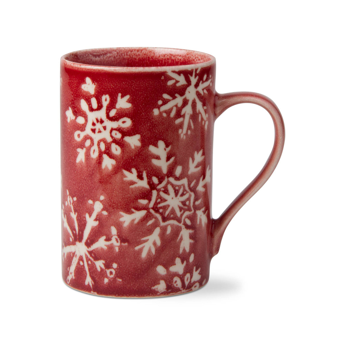 Christmas Snowflake Mug - Red