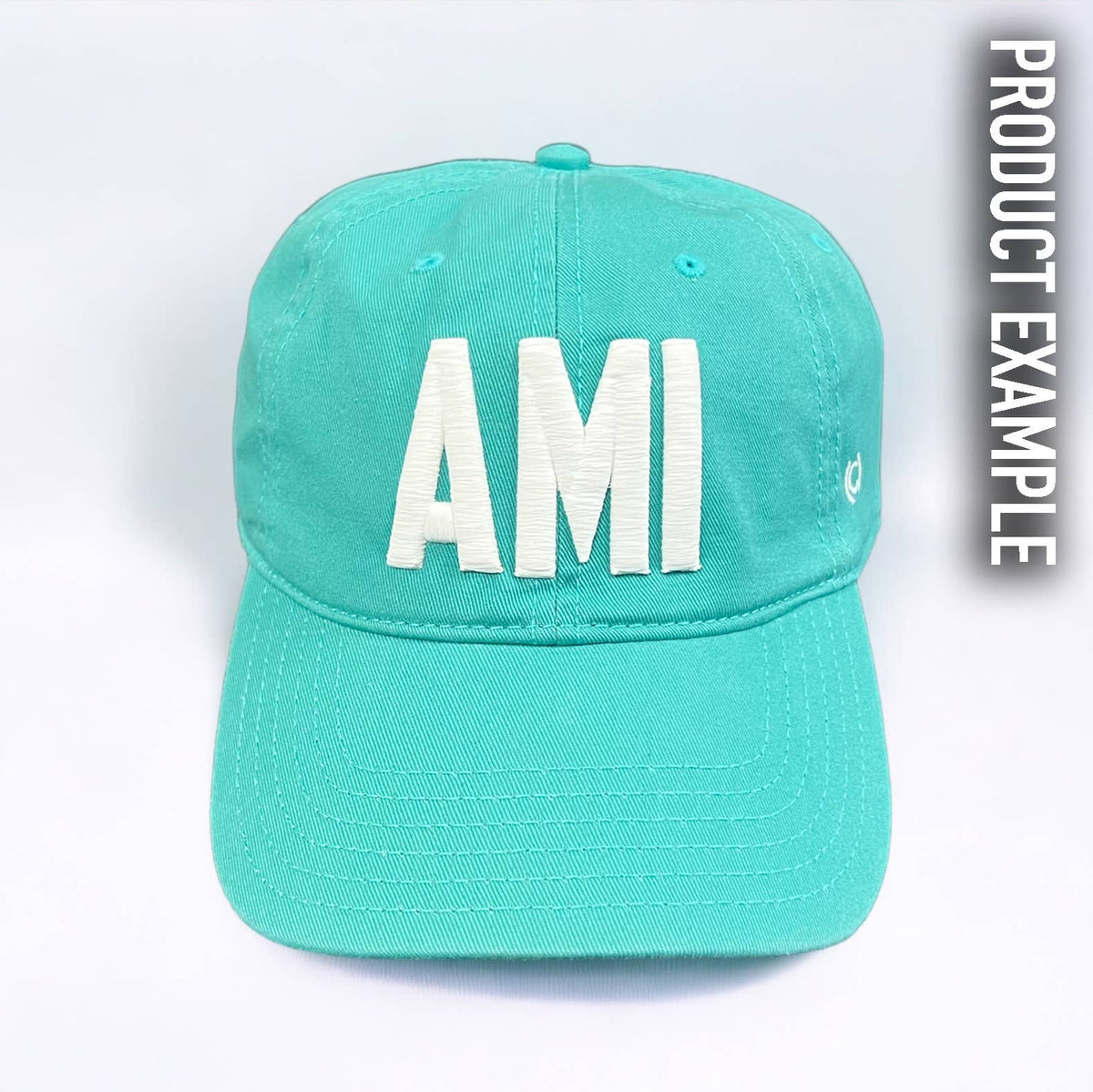 Dad Hats - Customizable: Green Cotton Hat