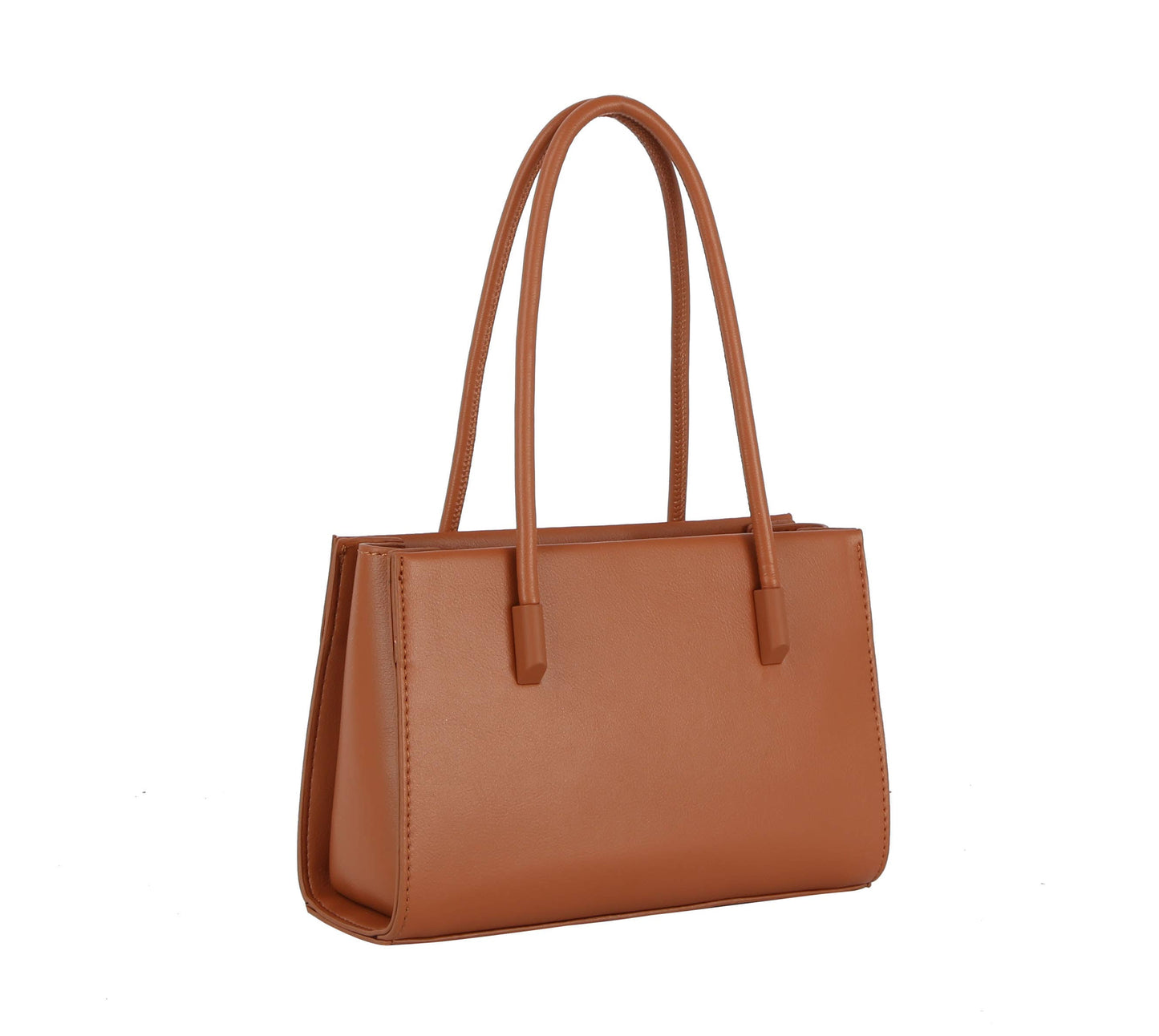 Women Ladies Satchel Top Handle Hobo Bag: Almond