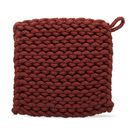 Crochet Trivet - Chestnut