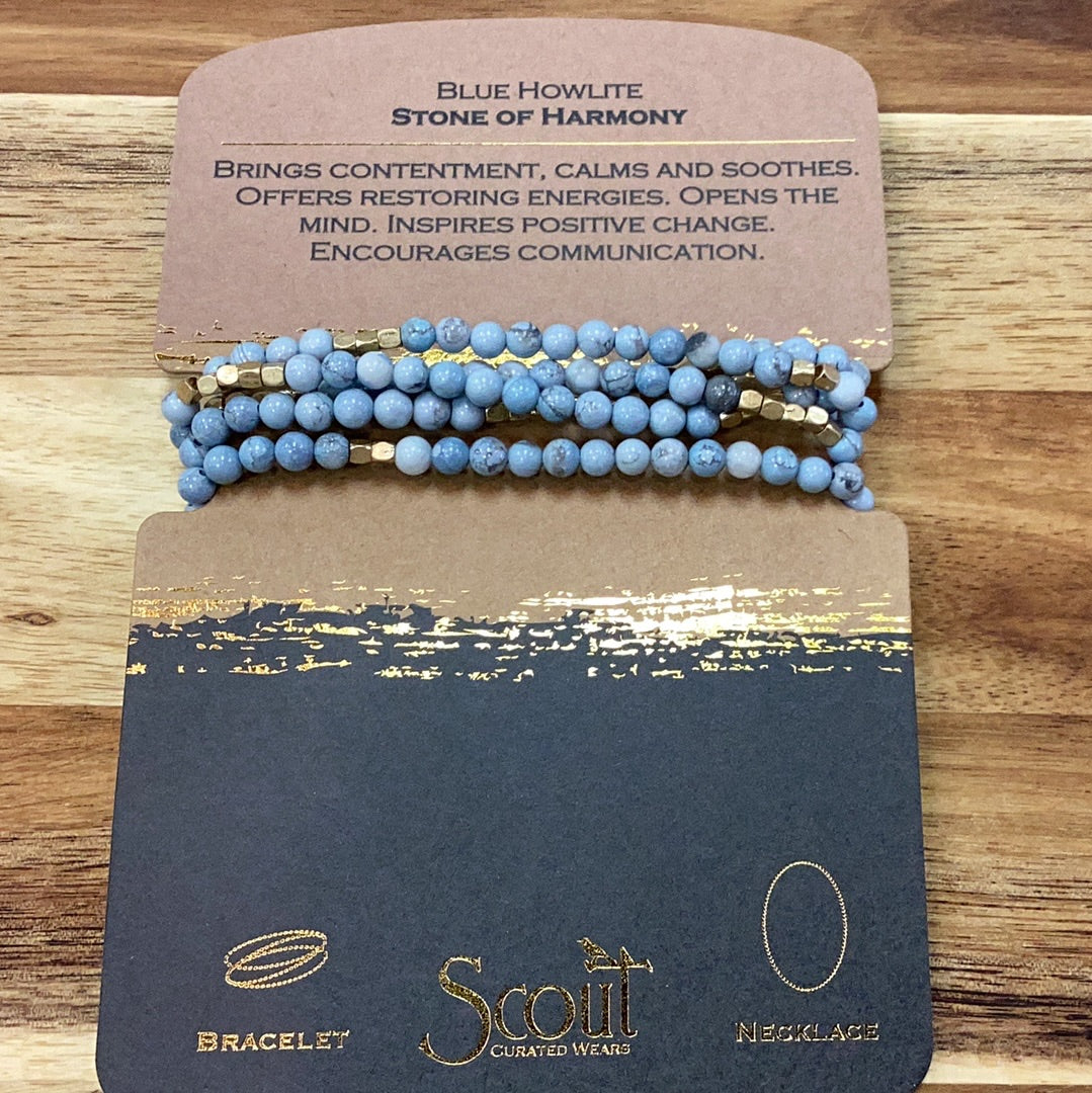 Scout stone wrap bracelet …Stone of Harmony