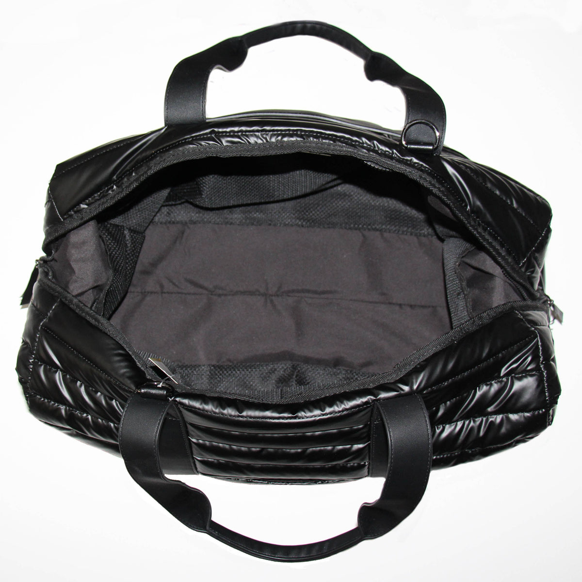 The Cassie Weekender Puffer Black