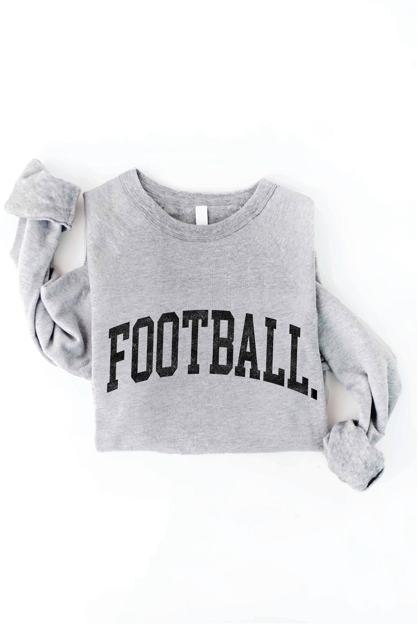 FOOTBALL Sweatshirt: DARK GREY / XL