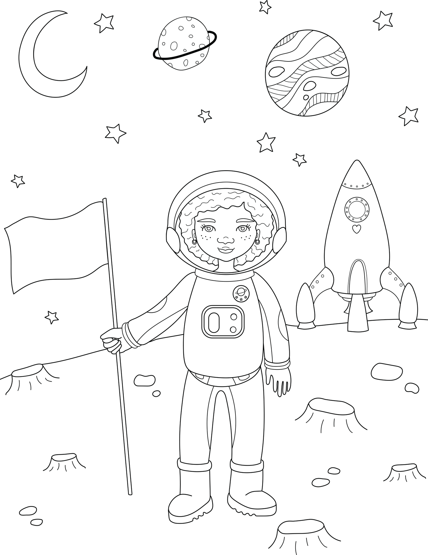 Coloring Book for Girls - "Think Brave! A Coloring &..."