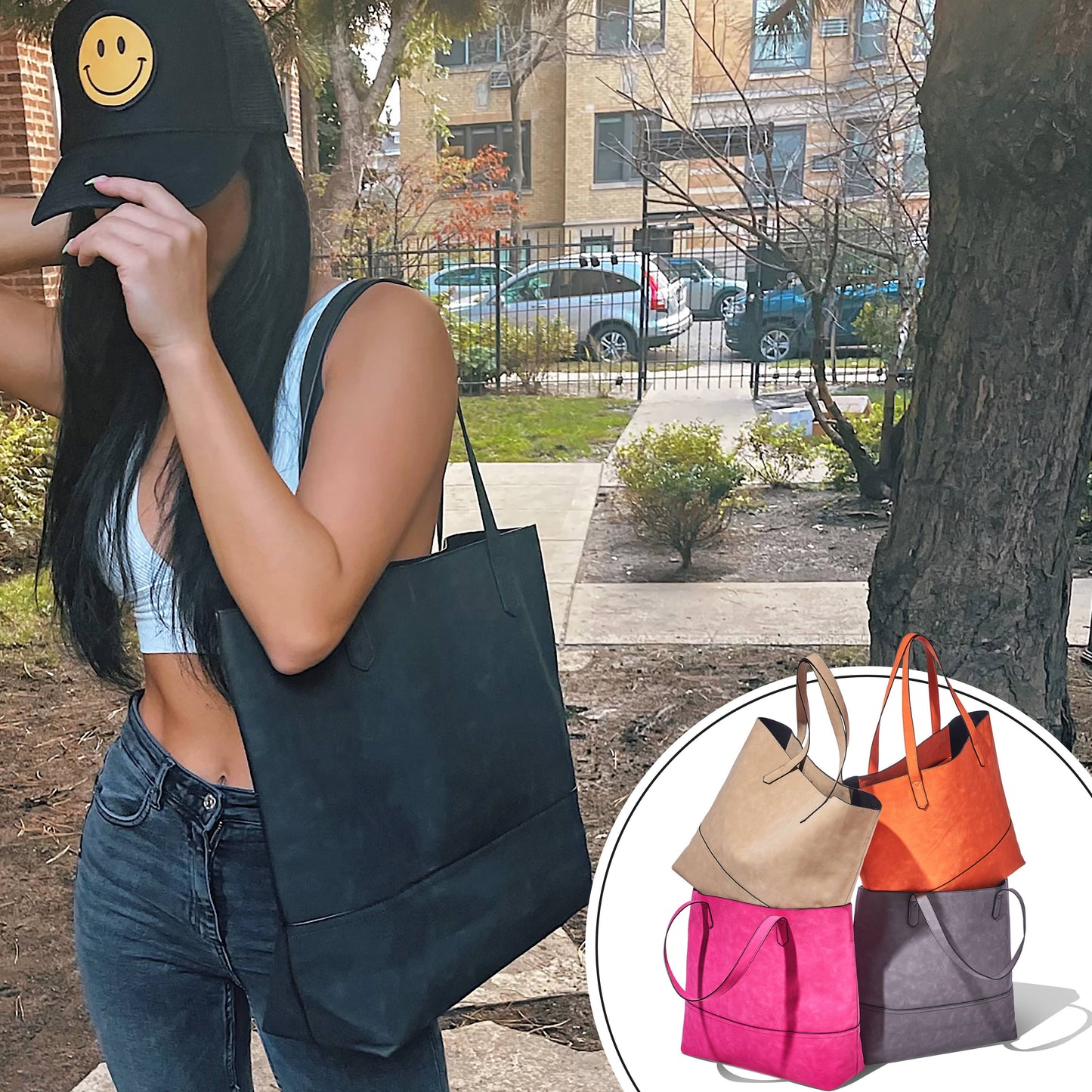 Oprah's Favorites Thing- The Taylor Tote: Plum