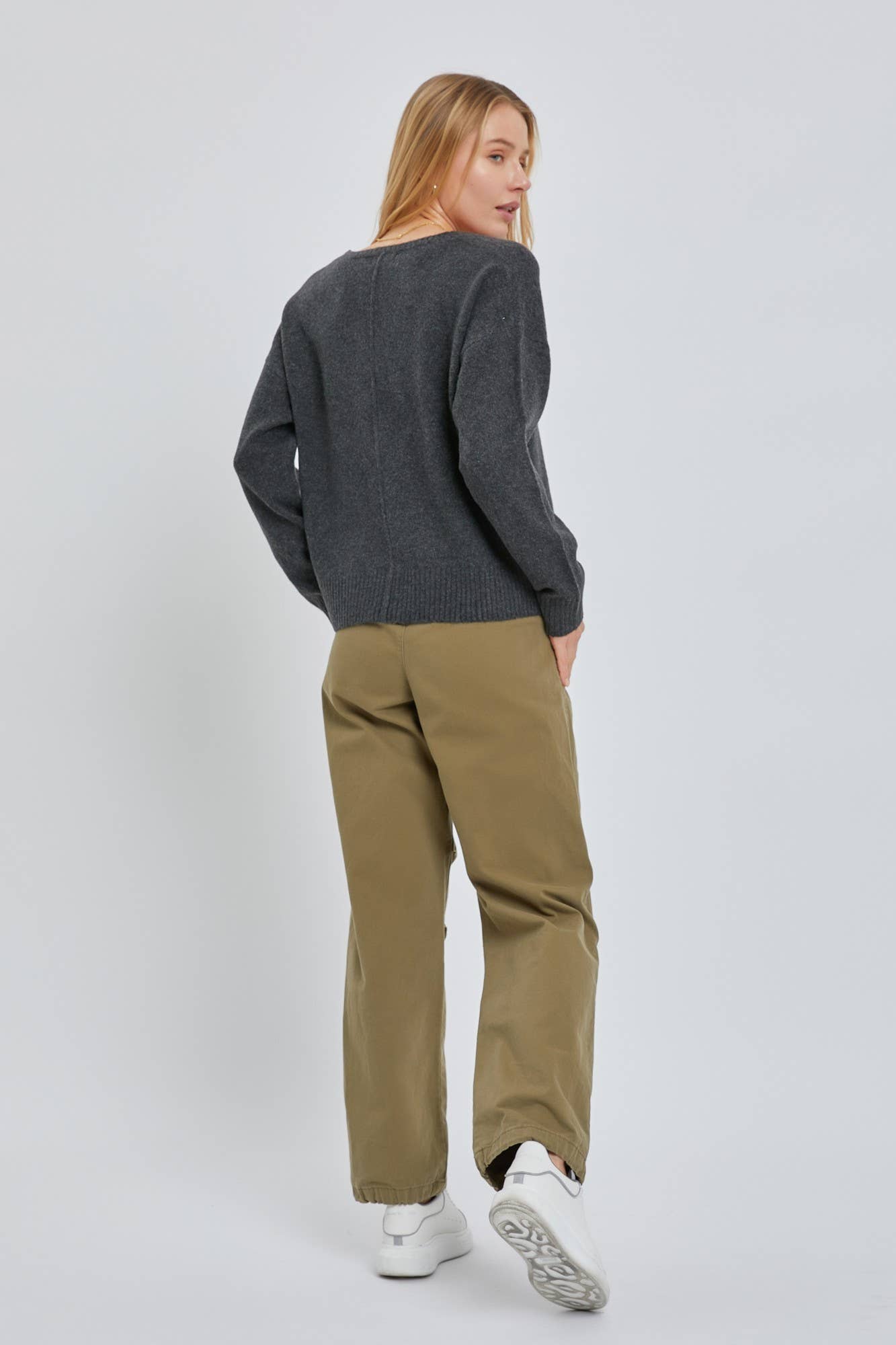 The Anna Sweater: SM / Oatmeal