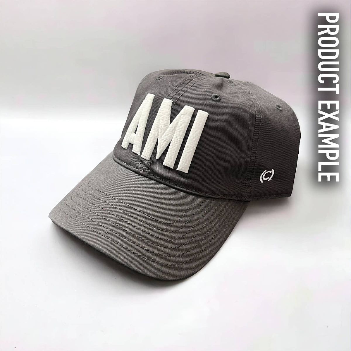 Dad Hats - Customizable: Blue Cotton Hat