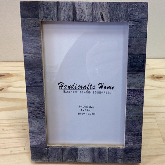 4" x 6" Photo Frame Grey Pack of 2: Grey