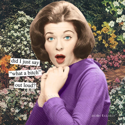 Paper Cocktail Napkins Pack of 20 Anne Taintor Out Loud