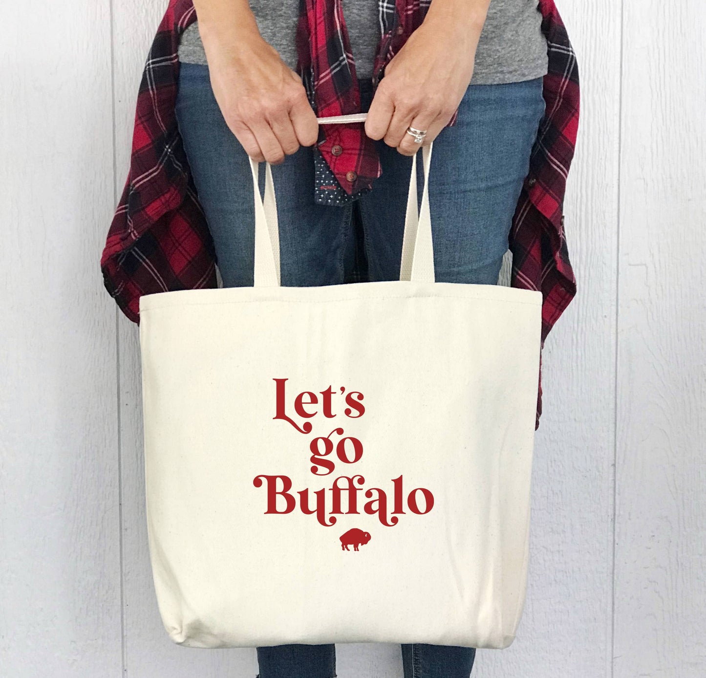Buffalo Bills Tote Bag - Lets Go Buffalo NY