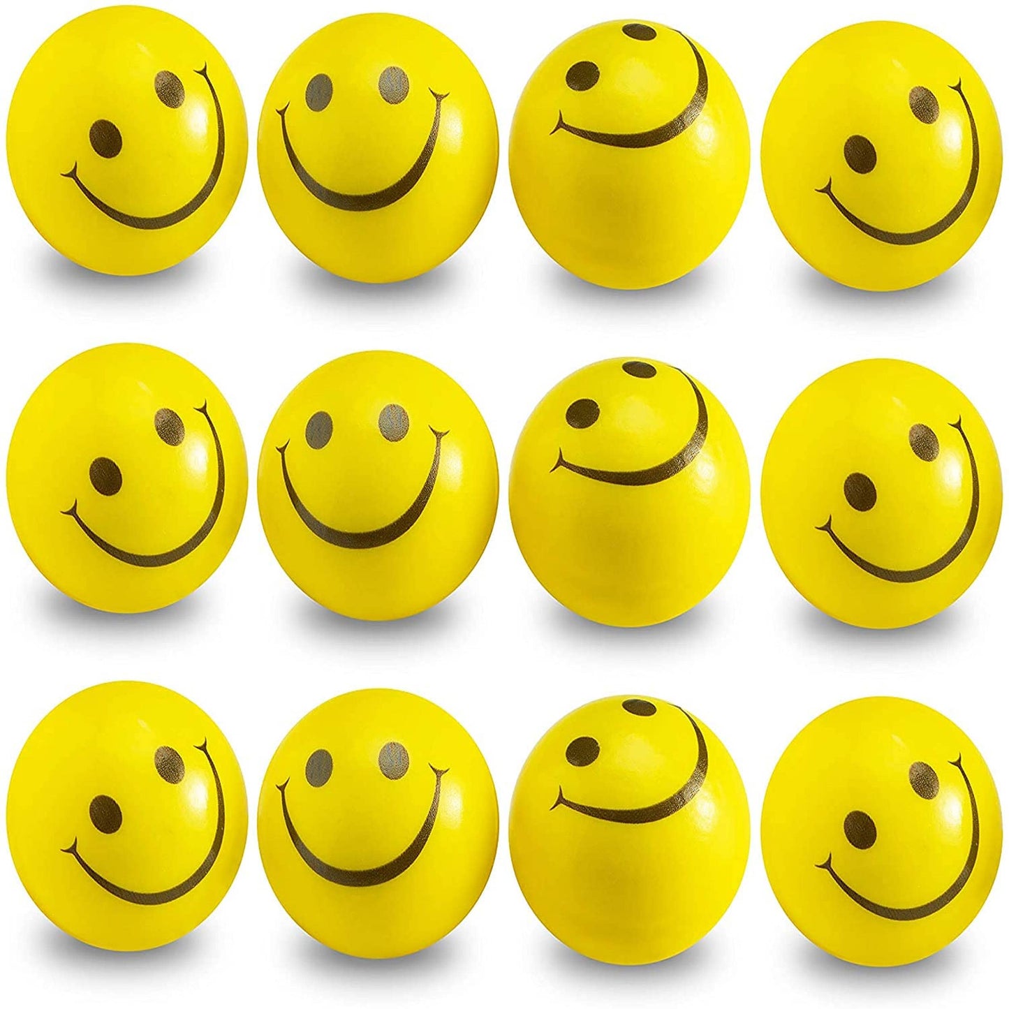 Mini 2" Smiley Face Stress Balls