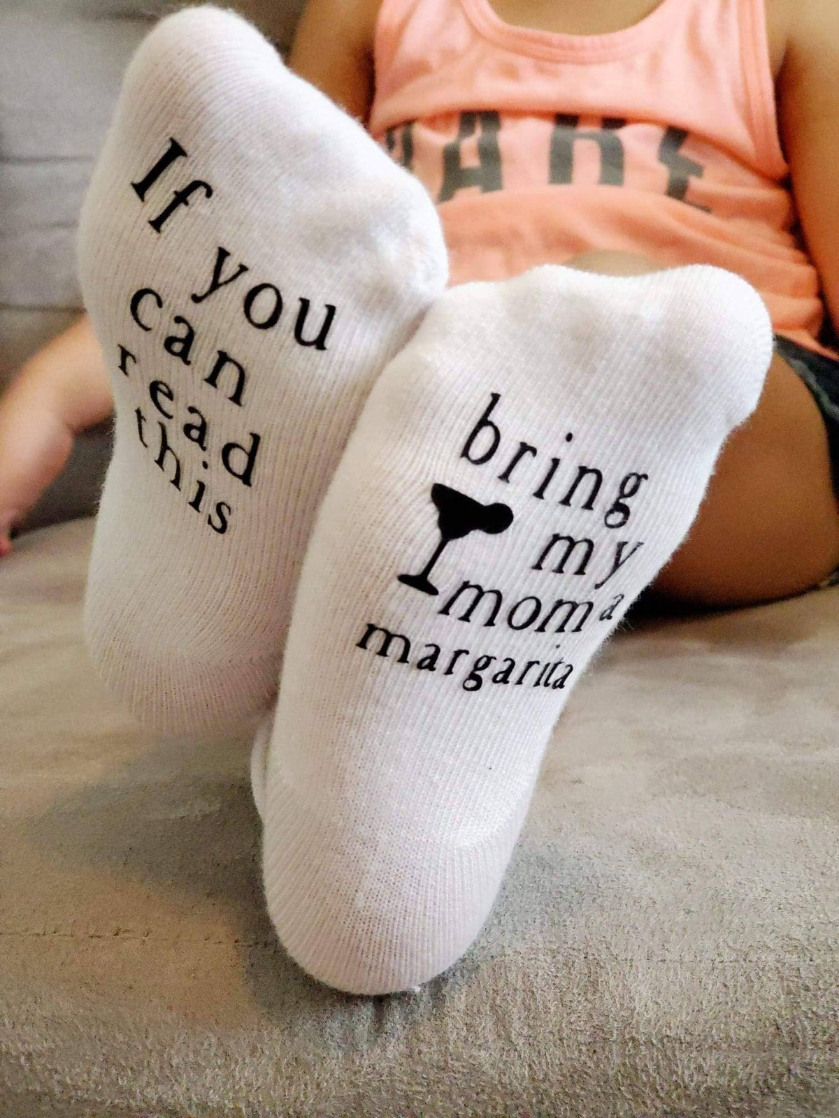 Bring my Mom a Margarita Baby Socks | Items for Moms | Baby: 0-6mo