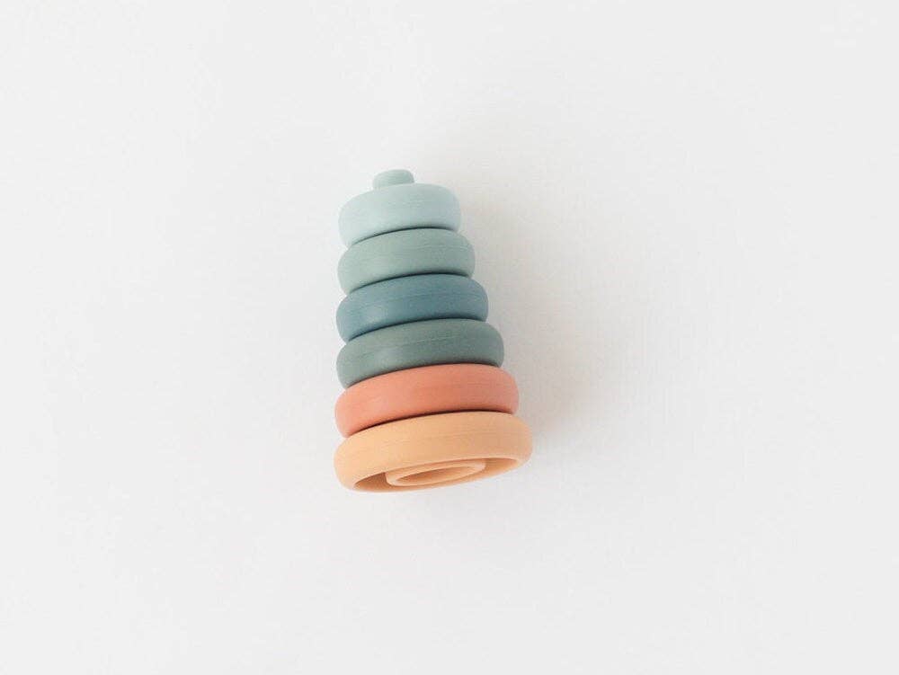 Round Silicone Stacking Toy