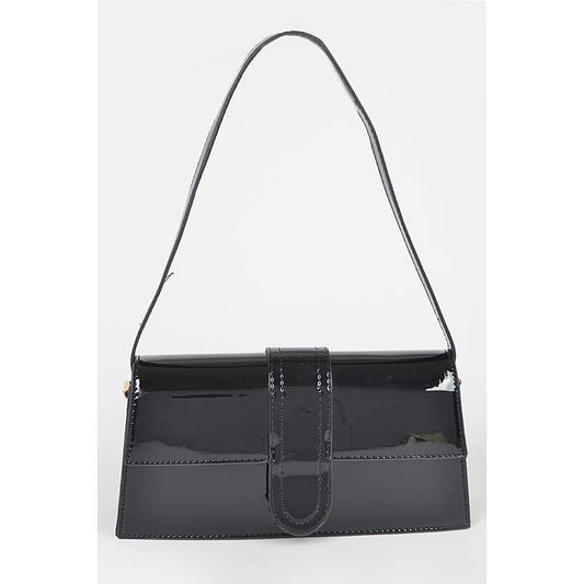SHOULDER BAG: BK / ONE SIZE
