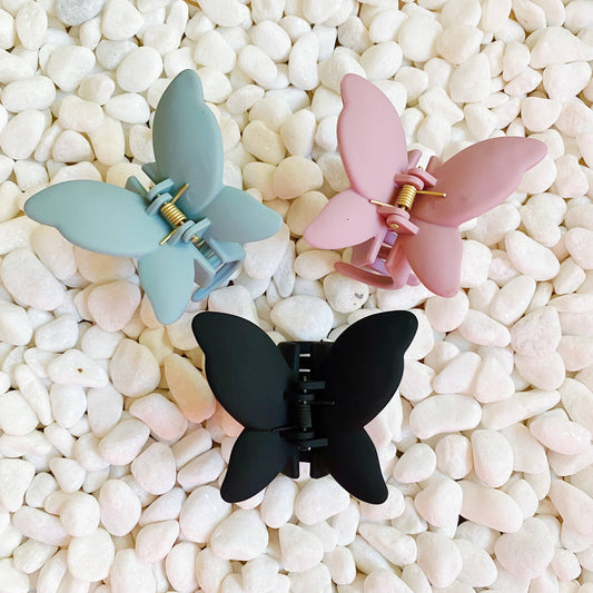 Butterfly Hair Claw clip, multiple colors